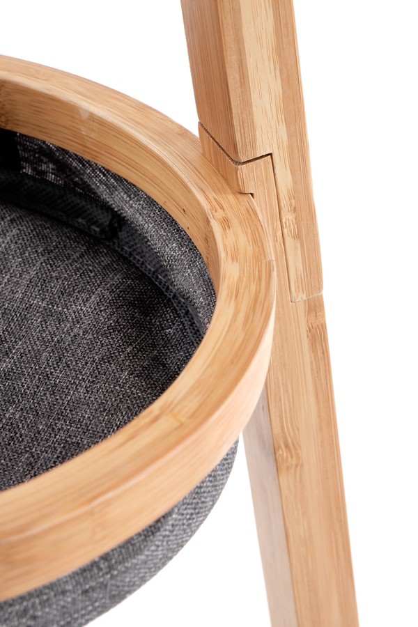 Закачалка – естествен цвят / сиво