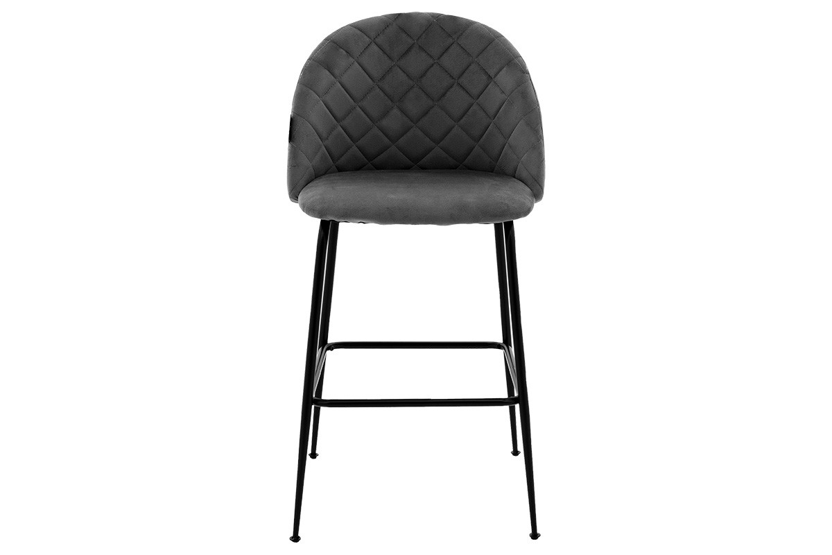 Бар стол сив цвят