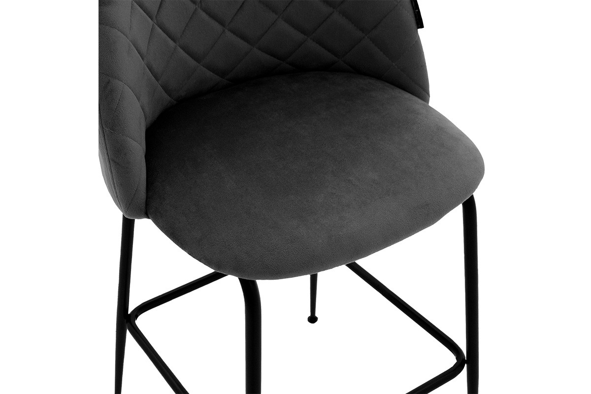 Бар стол сив цвят