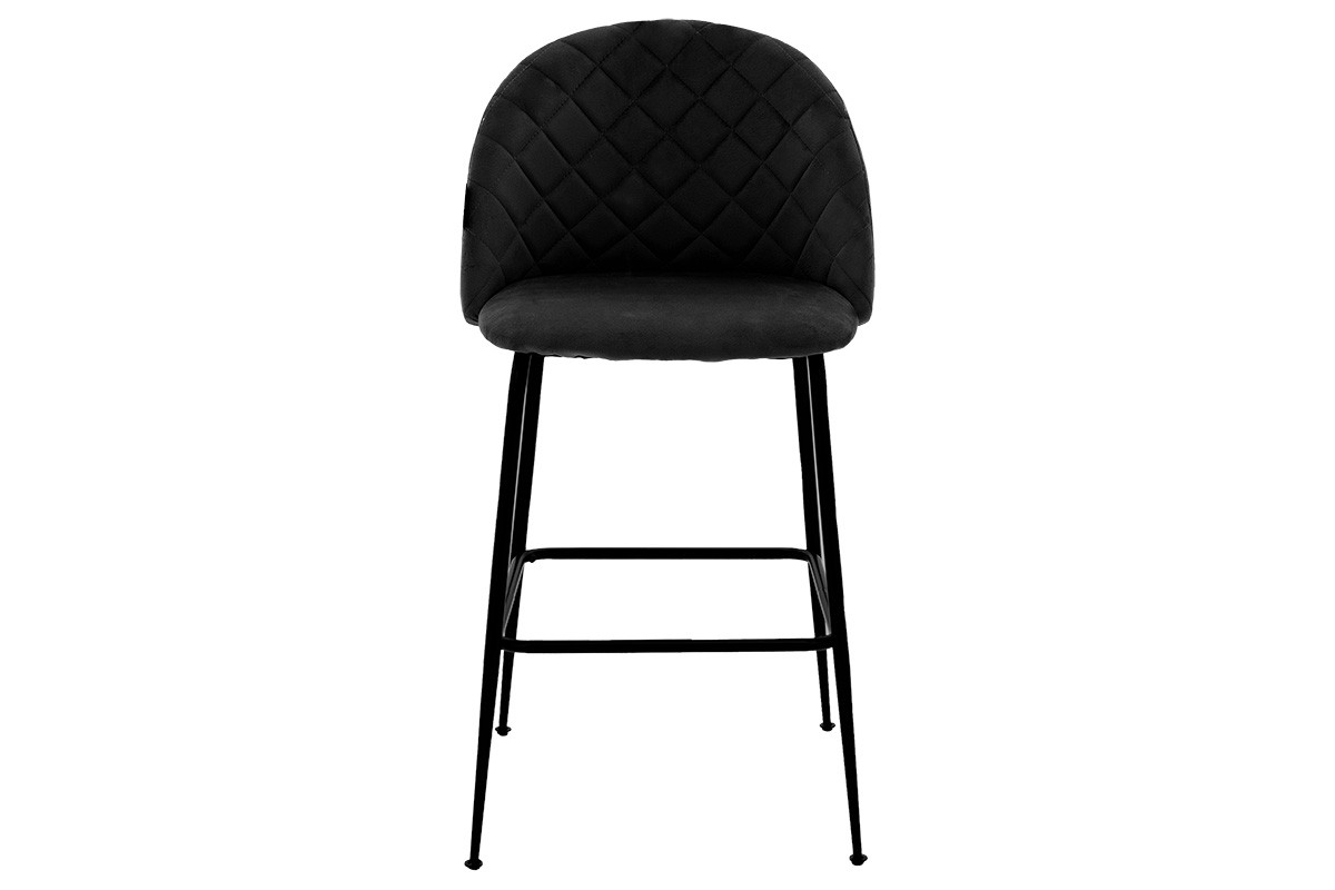 Бар стол черен цвят