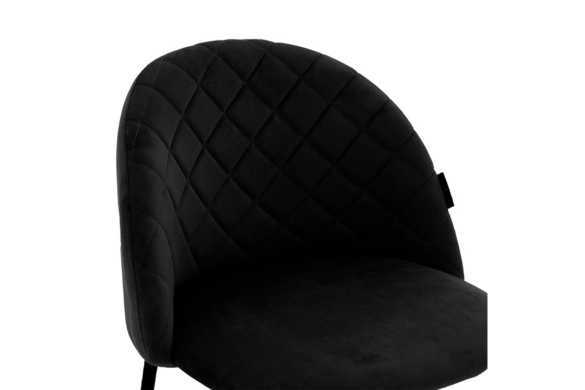 Бар стол черен цвят