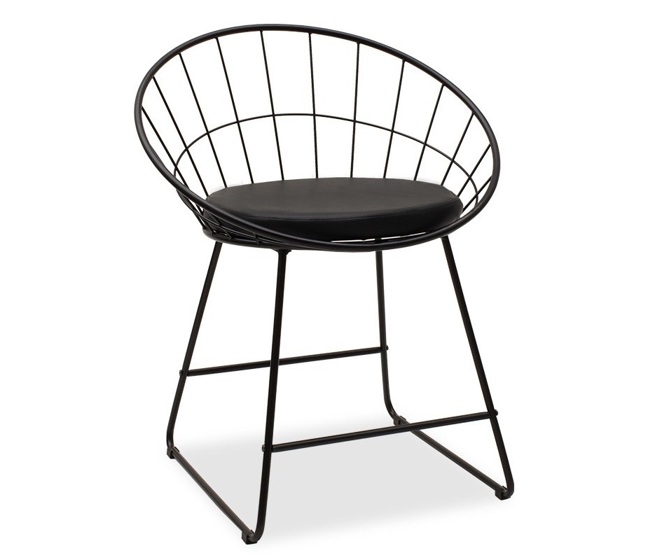 Стол черен цвят