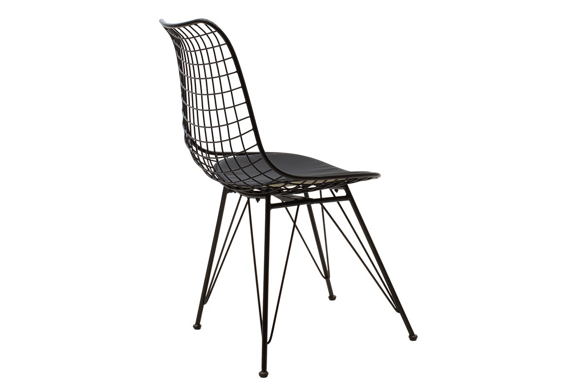 Стол черен цвят