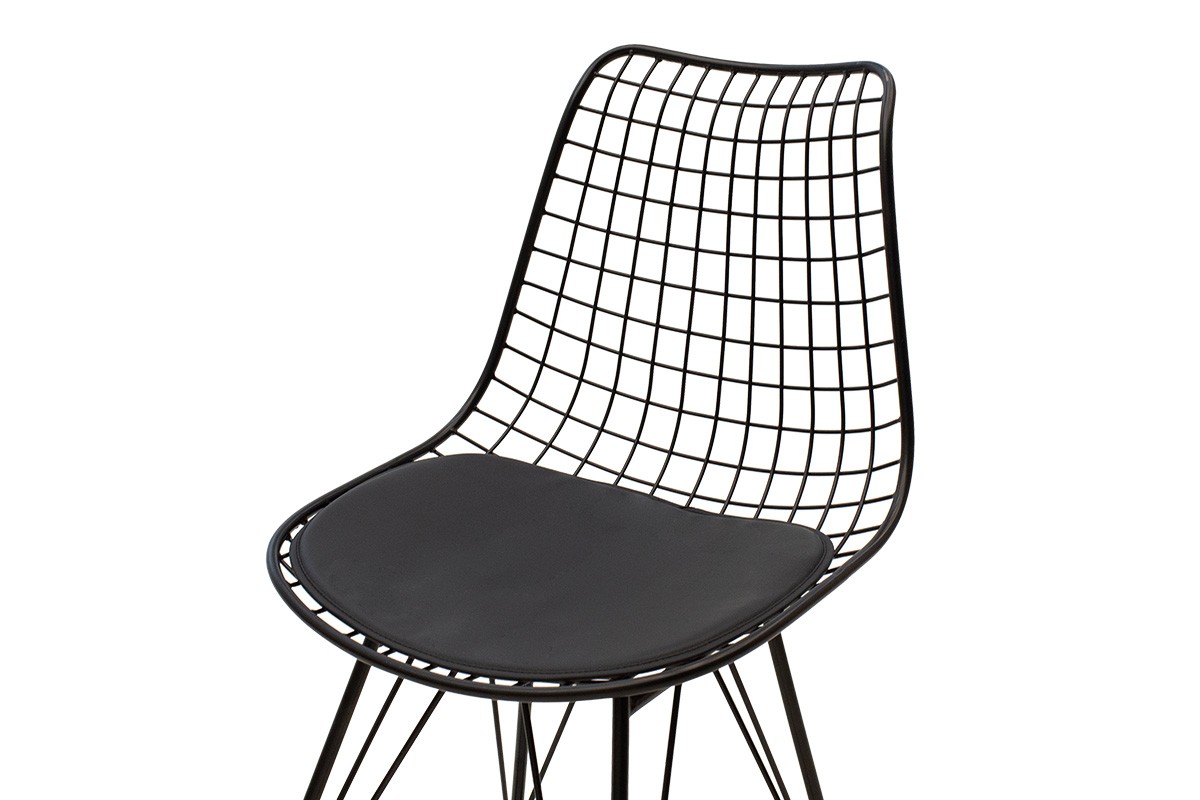 Стол черен цвят