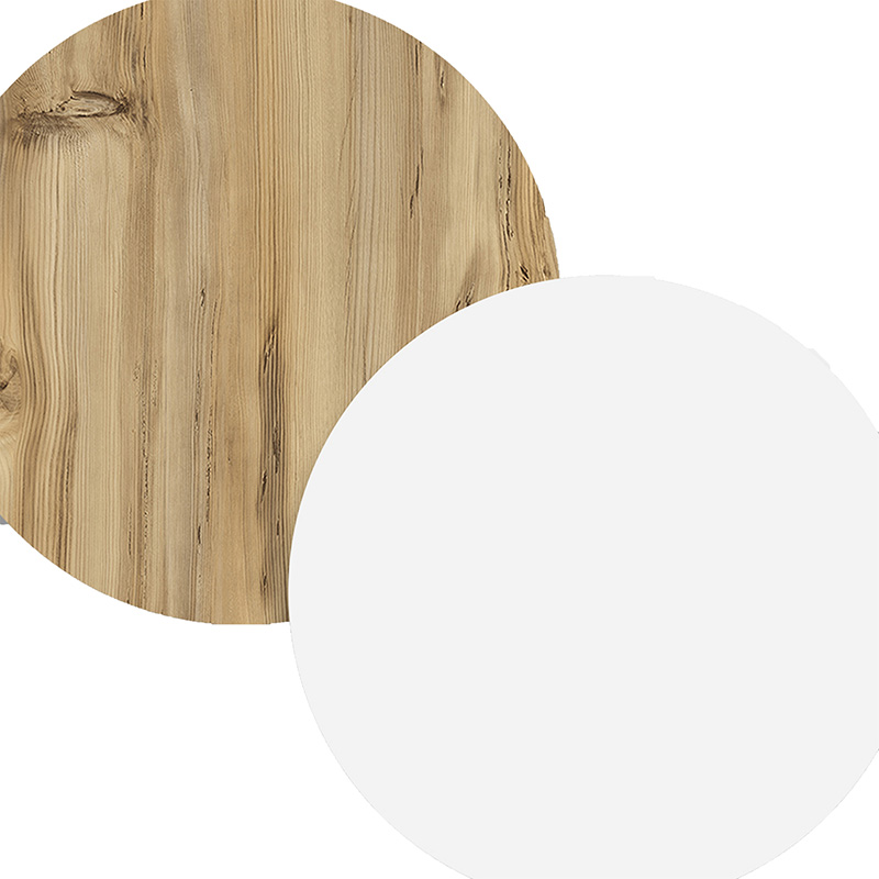 Библиотека цвят натурал-бял