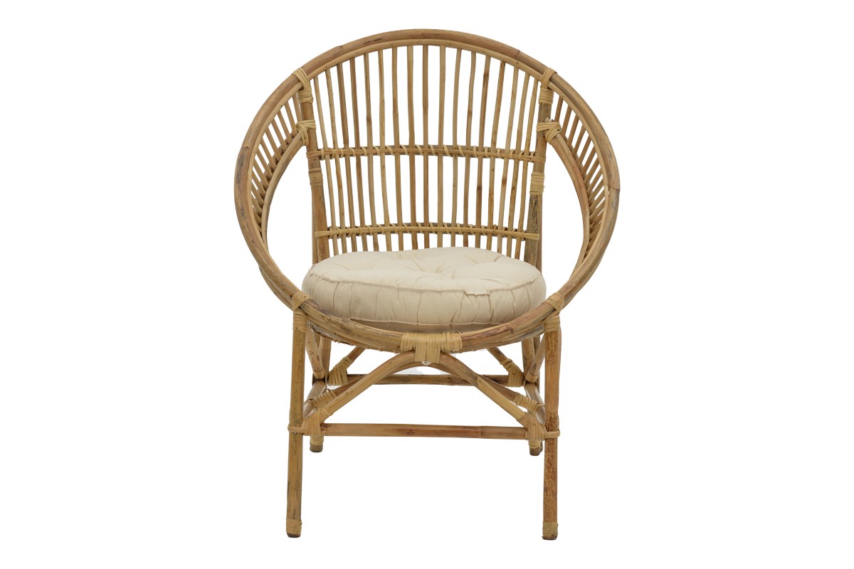 Кресло натурал