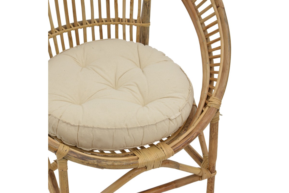 Кресло натурал