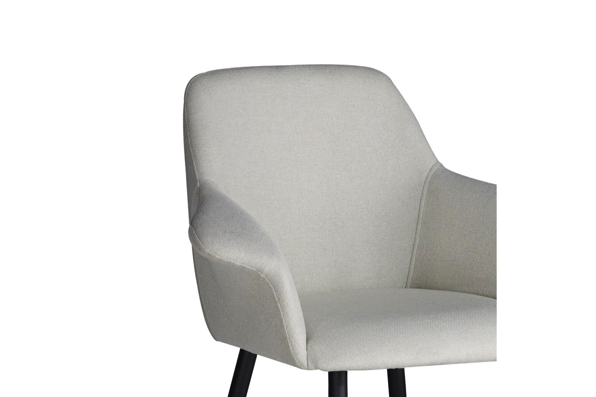 Кресло цвят екрю