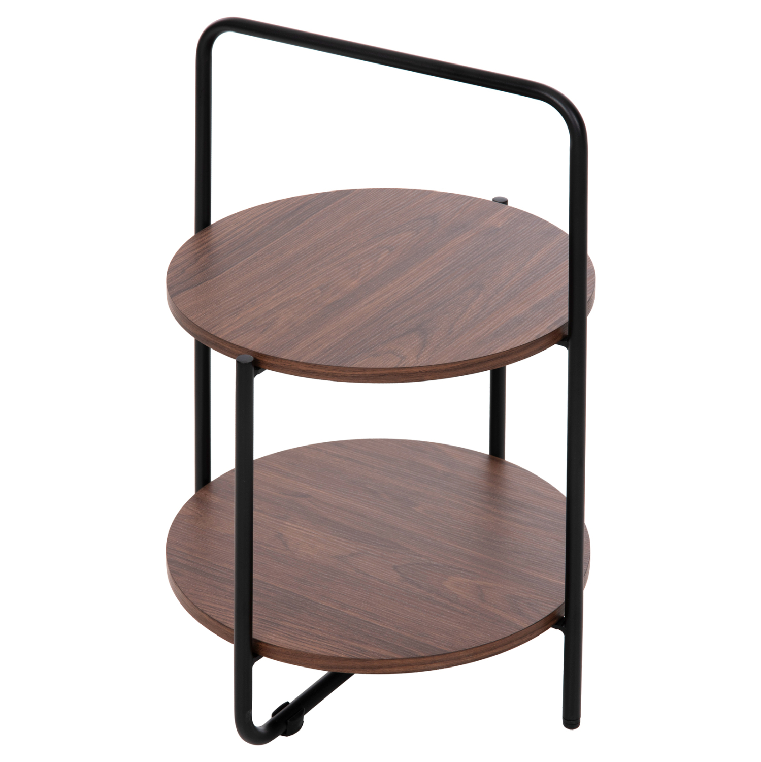 Помощна маса цвят орех-черен