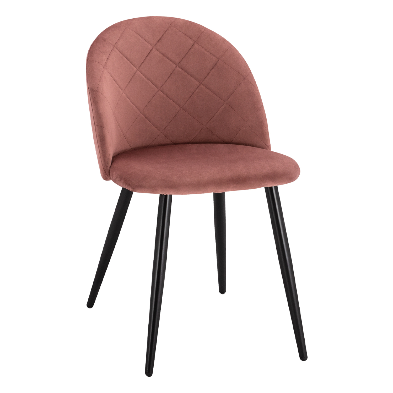 Стол блек кадифе розов цвят