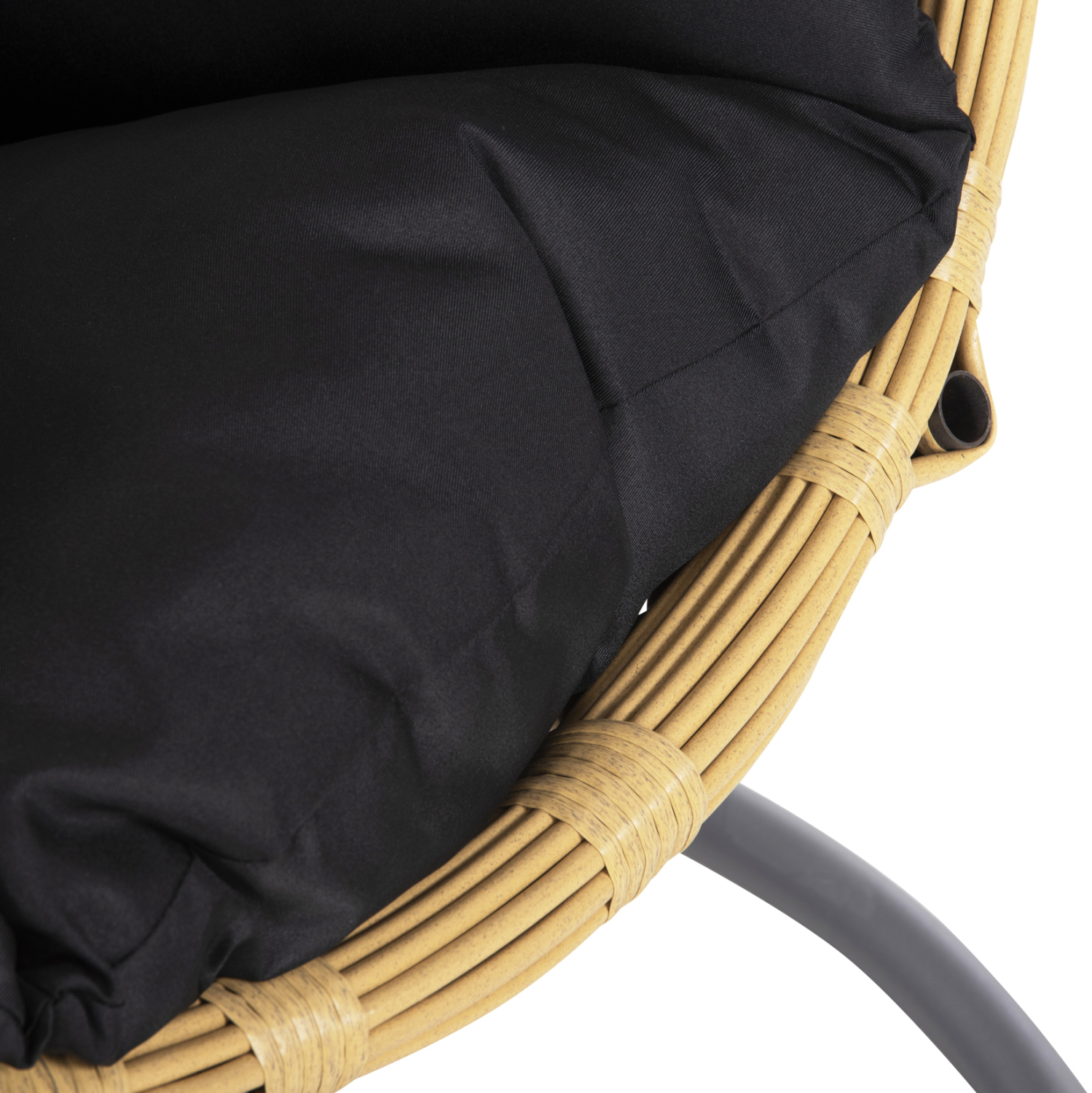 Люлка  цвят бежов-черен