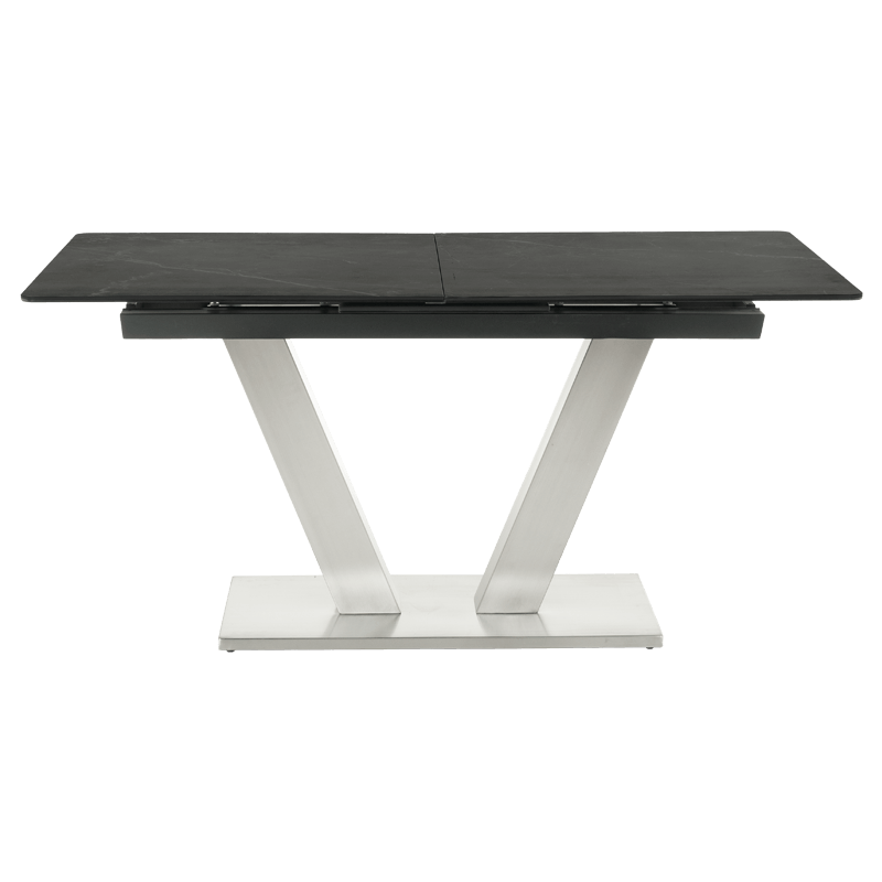 Разтегателна трапезна маса DUKLA – черна