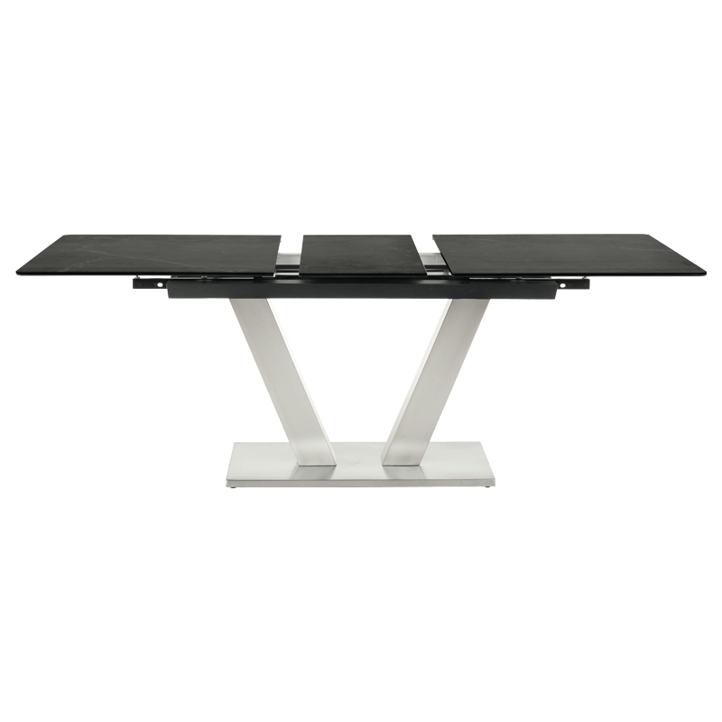 Разтегателна трапезна маса DUKLA – черна