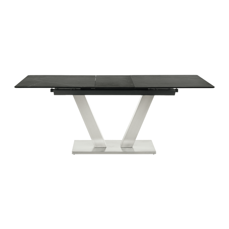 Разтегателна трапезна маса DUKLA – черна