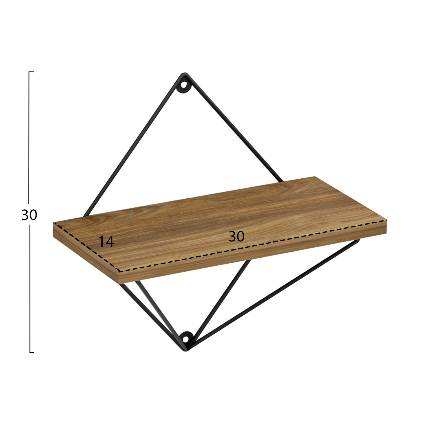 Рафт  цвят натурал