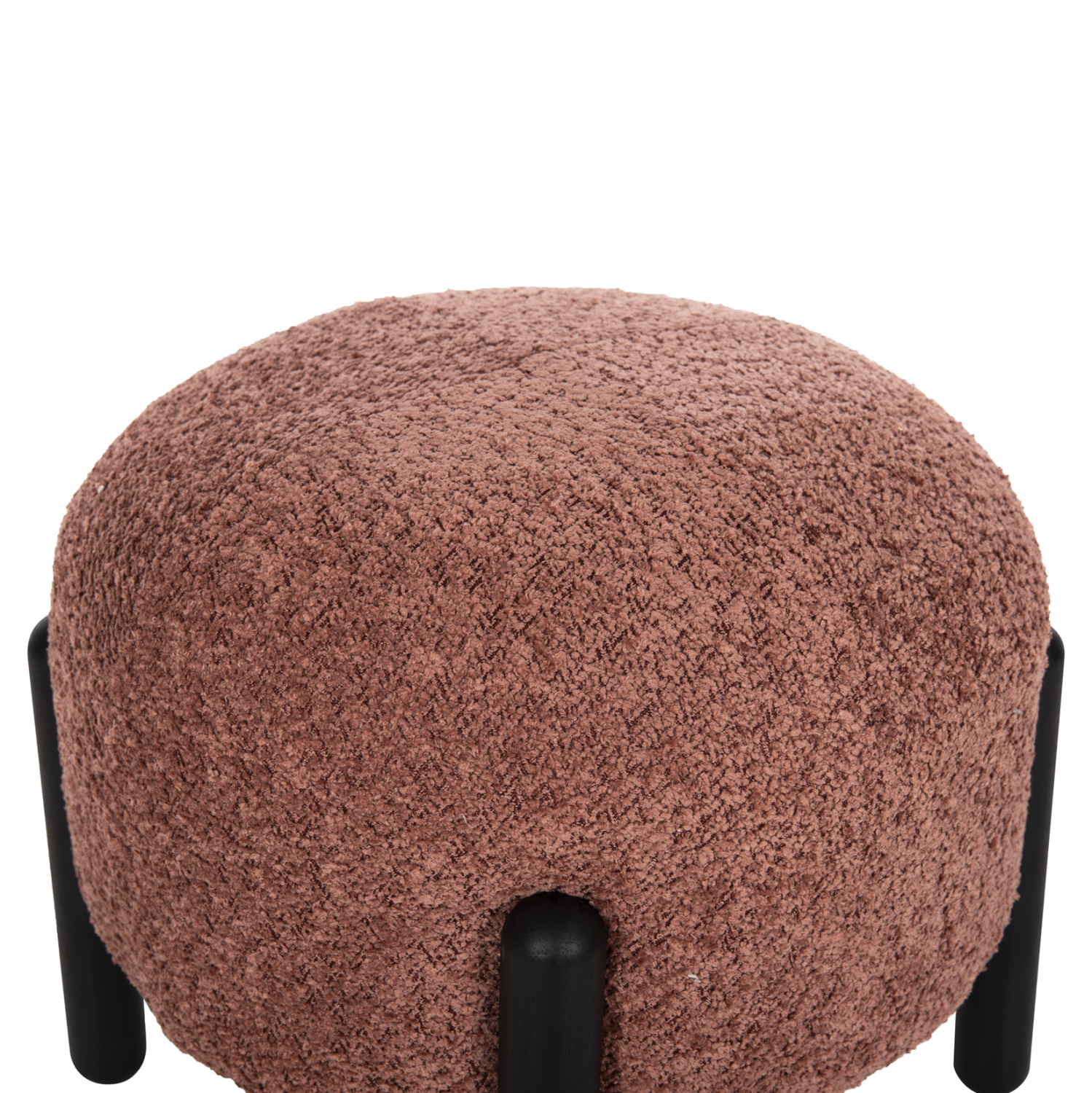 Табуретка букле розов цвят