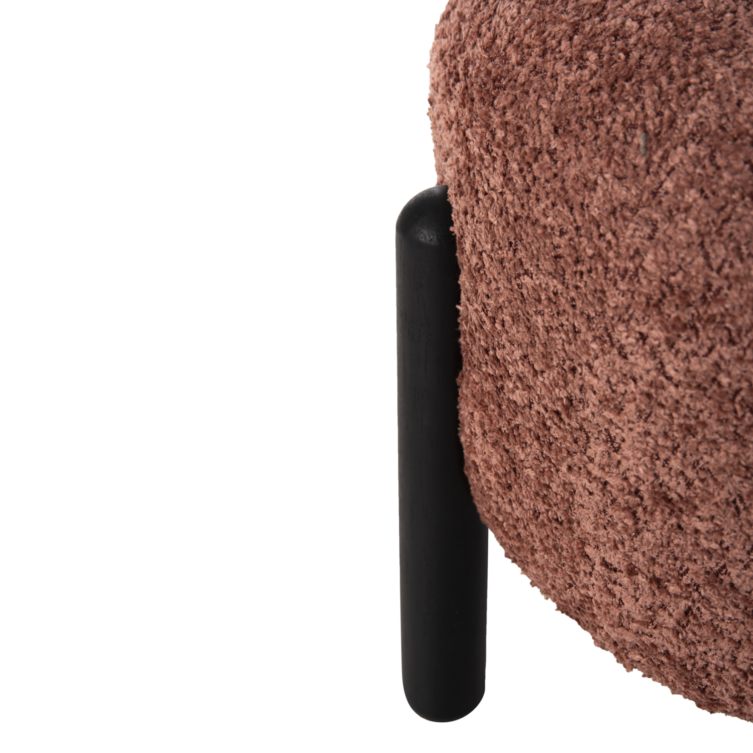 Табуретка букле розов цвят