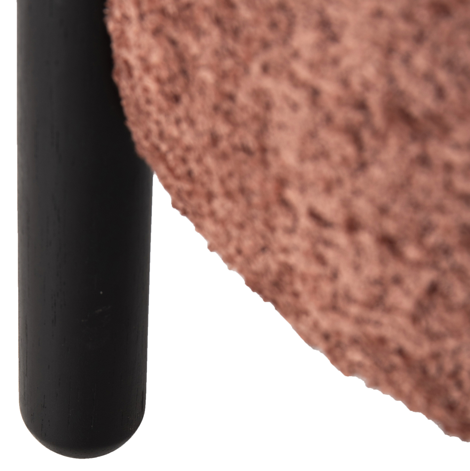 Табуретка букле розов цвят