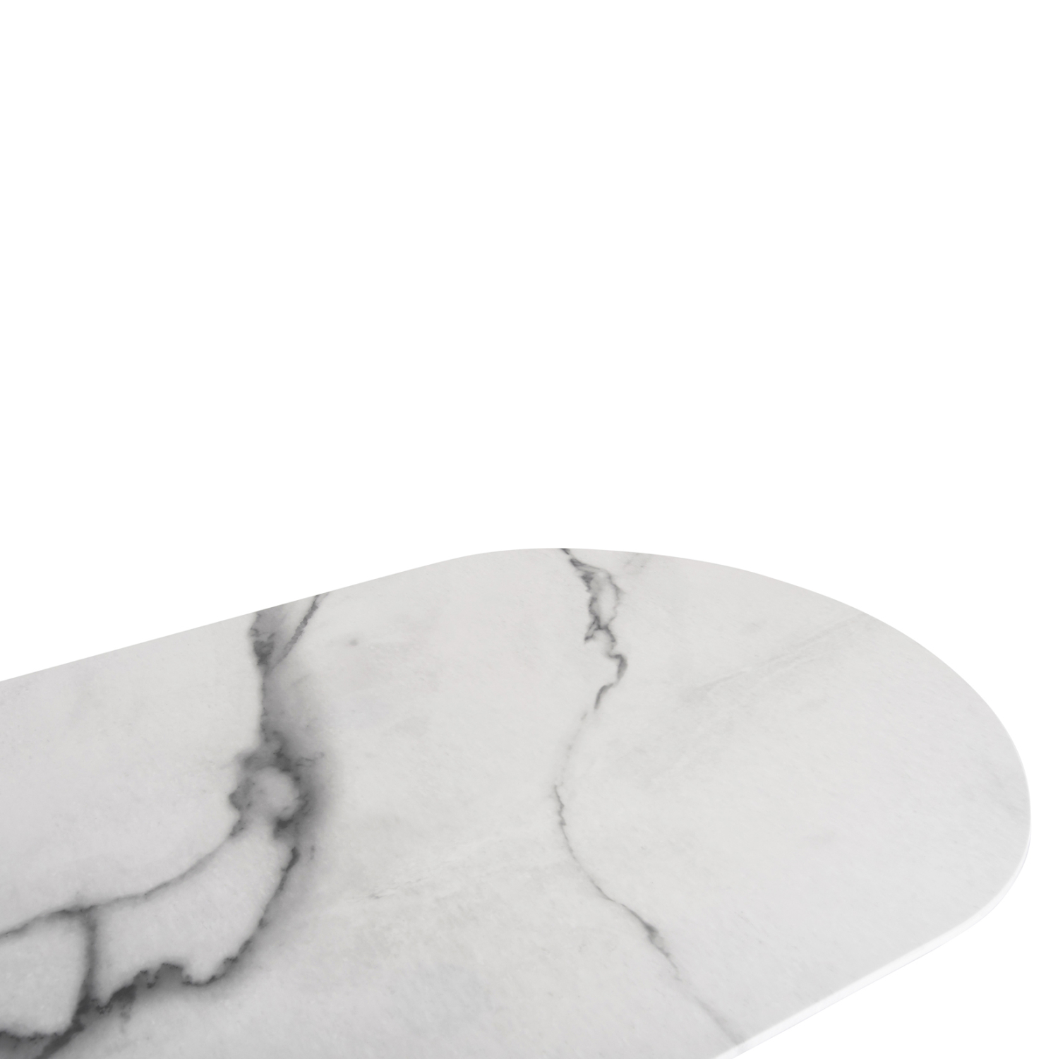 Маса цвят бял мрамор