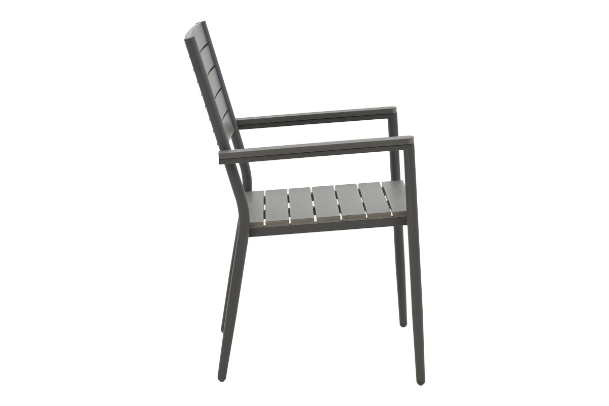 Кресло цвят антрацит