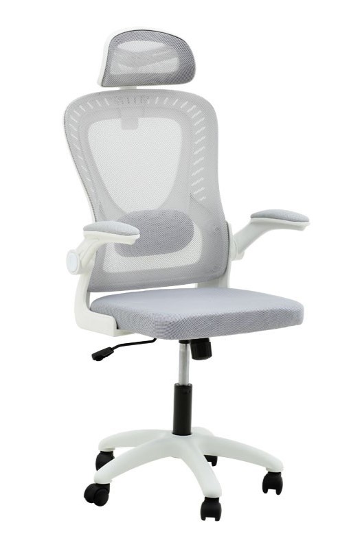 Офис стол светло сив цвят Офис стол светло сив цвят