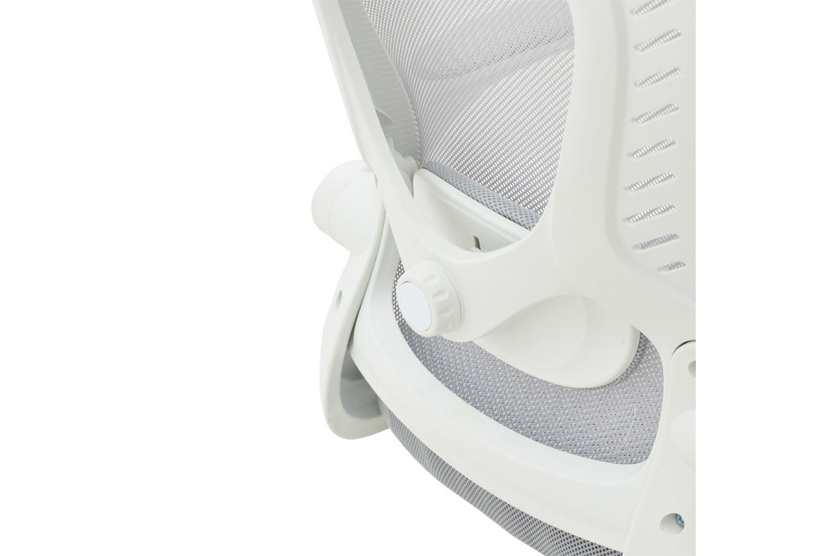 Офис стол светло сив цвят