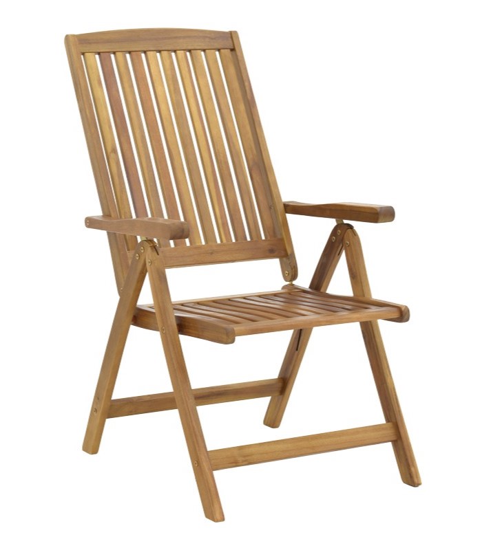 Сгъваем стол натурал