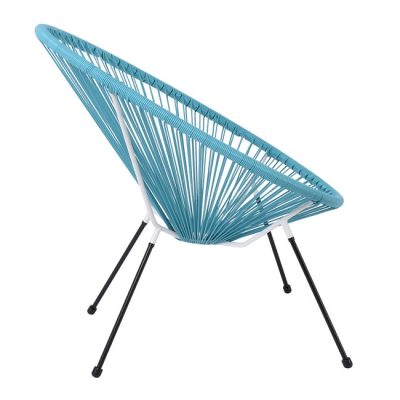 Кресло син цвят