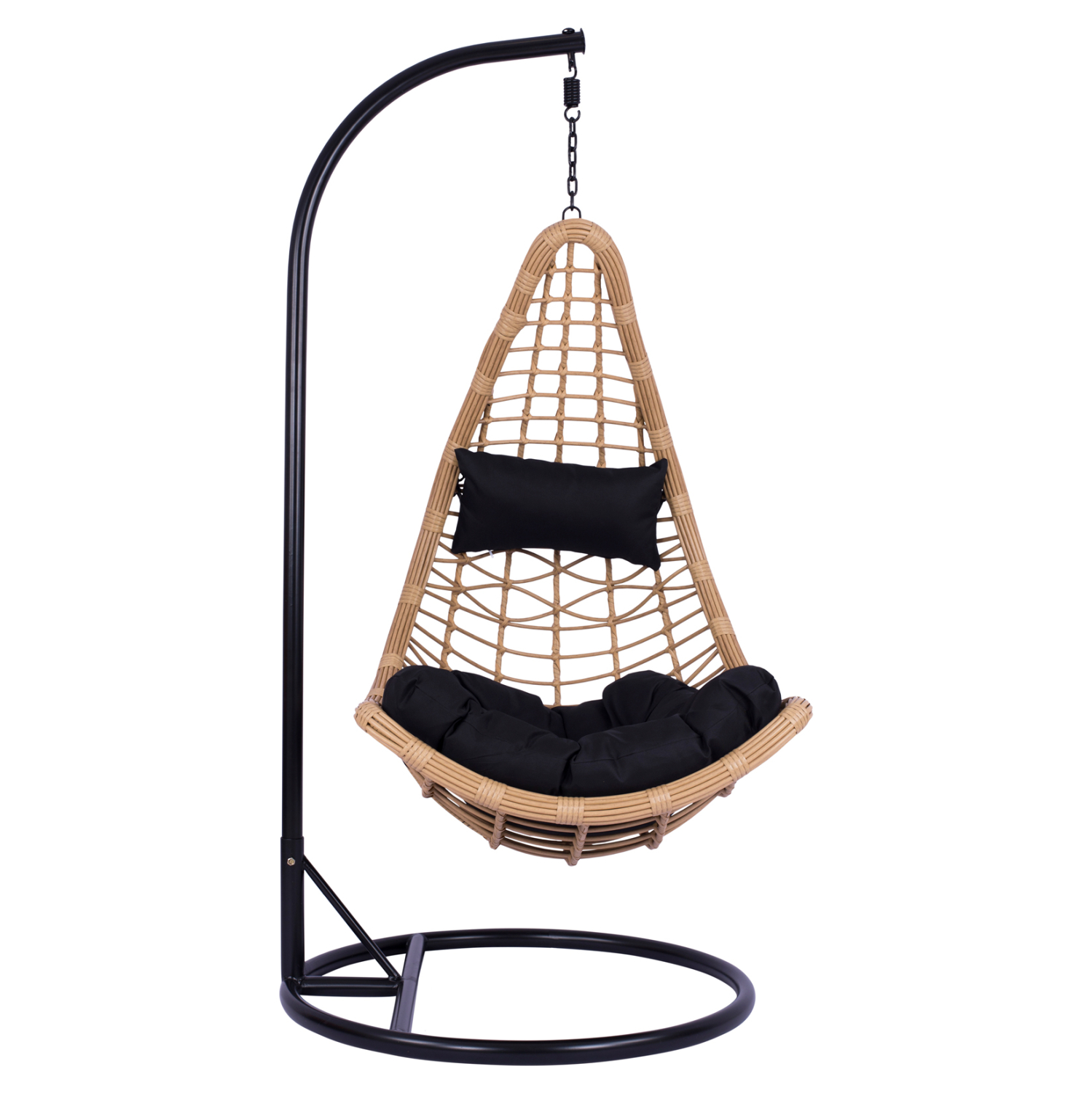 Люлка размери цвят бежов-черен