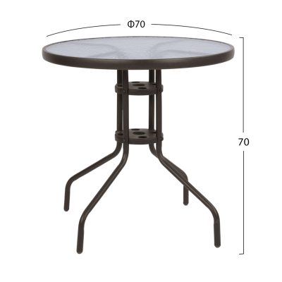 Градински комплект Ф70 - кафяв цвят