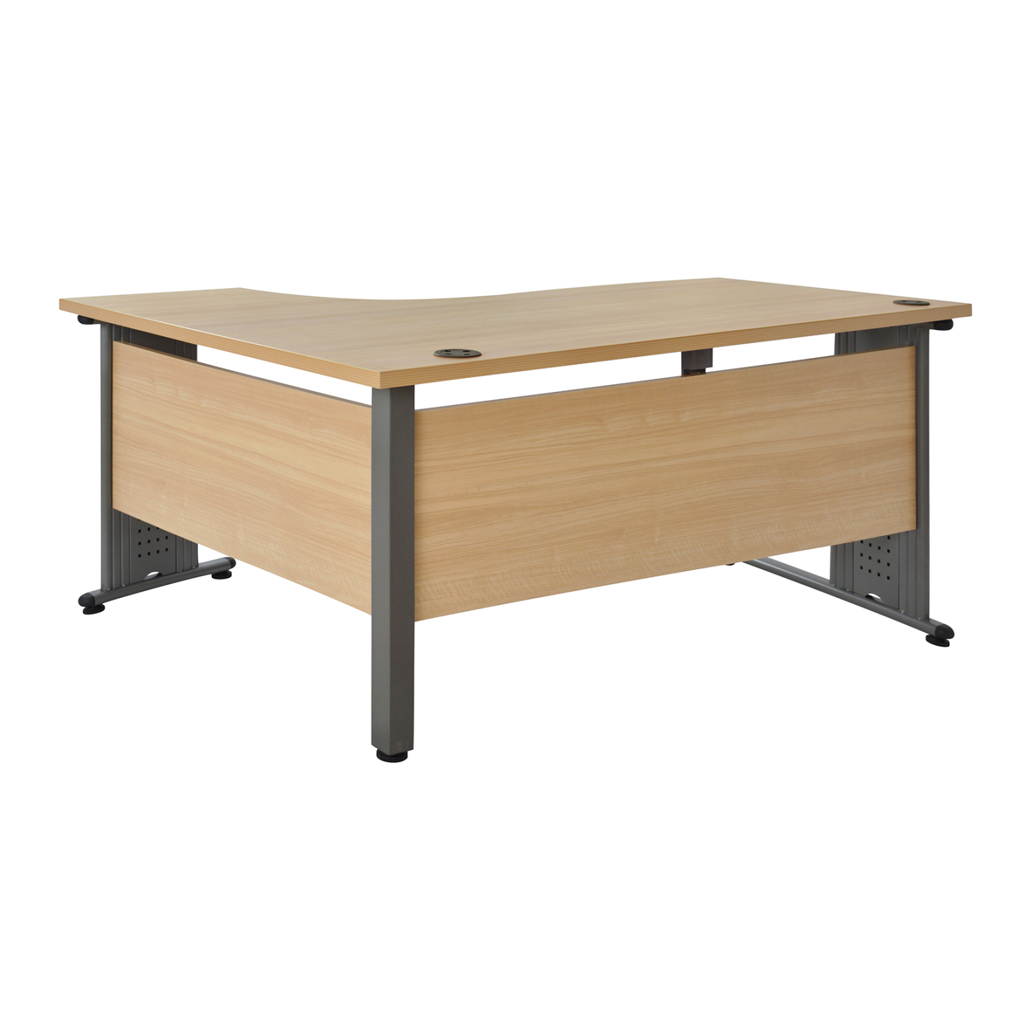 Бюро с десен ъгъл 160х120 см