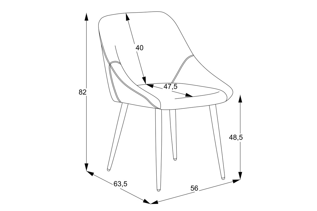 Стол светло сив цвят