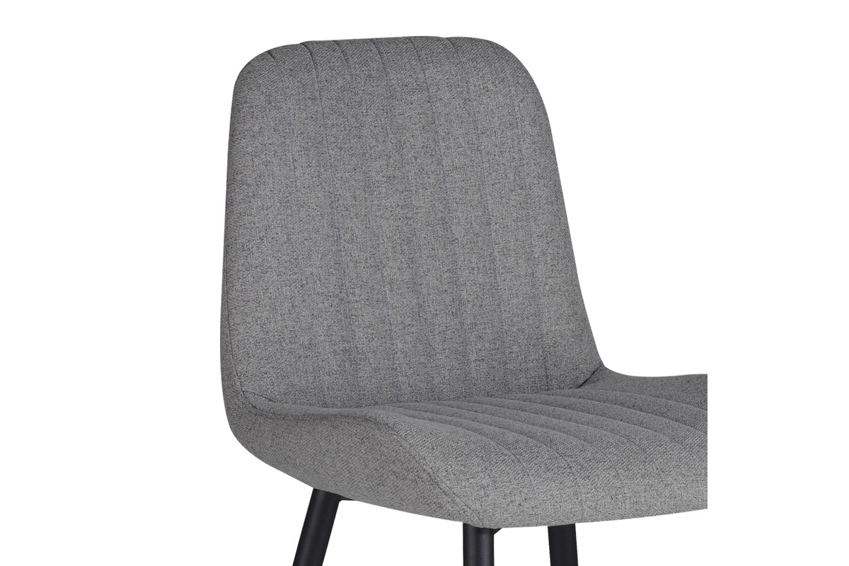 Стол размери цвят сив-черен