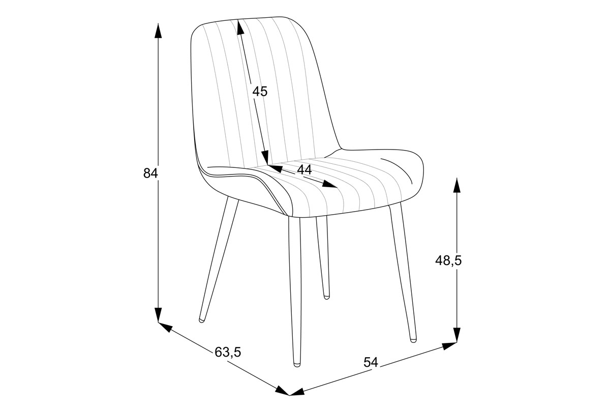 Стол цвят антрацит