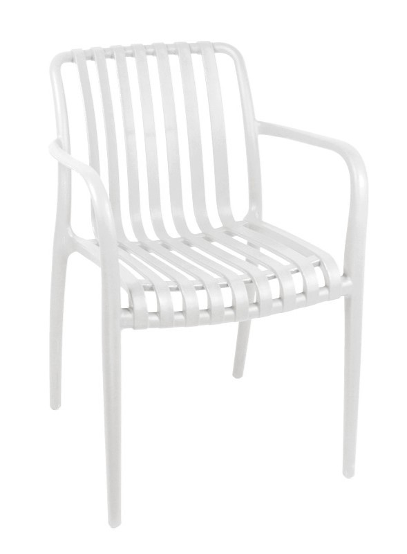 Кресло бял цвят