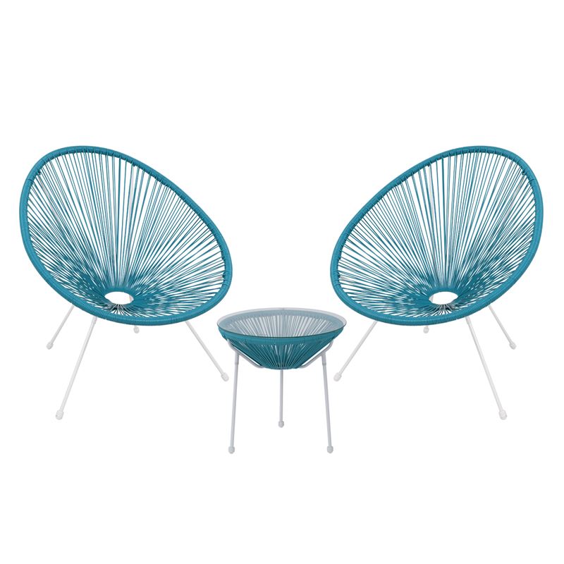 Градински сет син цвят Градински сет син цвят