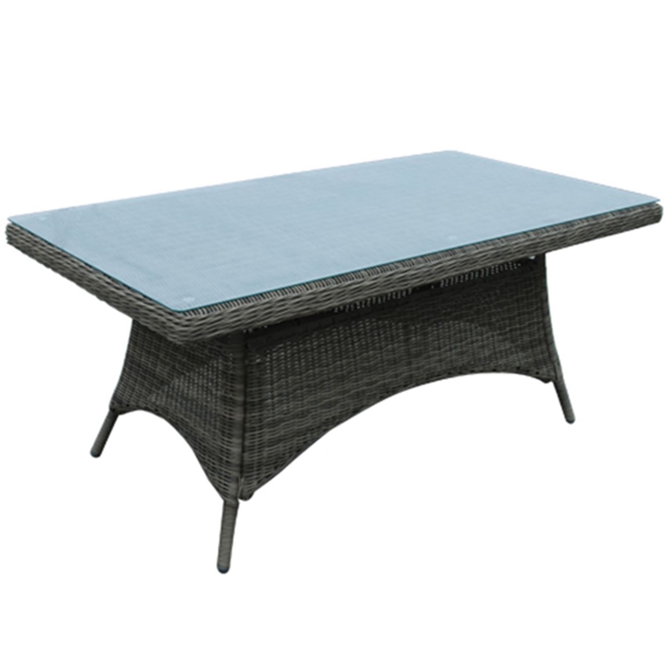 Маса 180×90 – цвят сив-кафяв