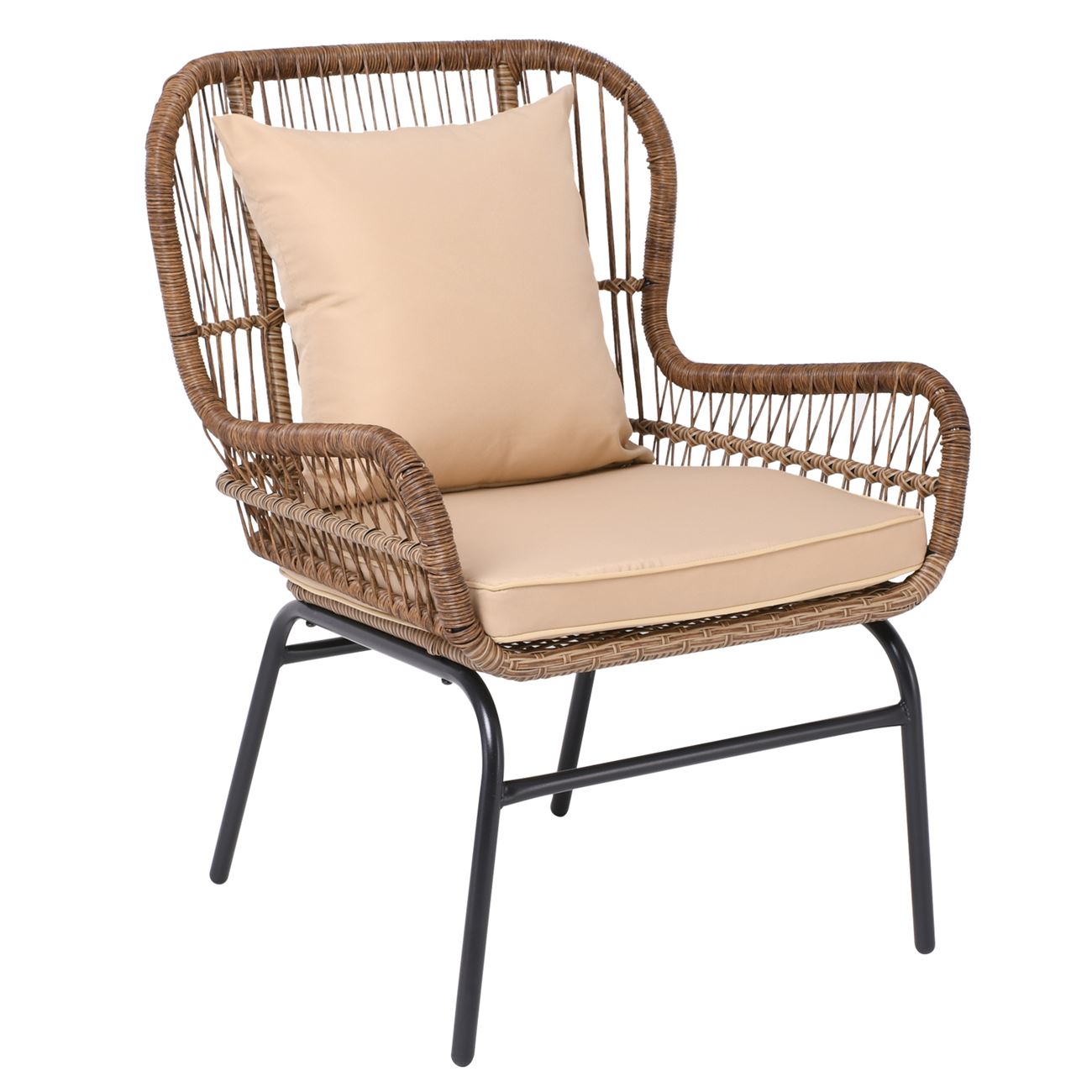 Кресло натурал