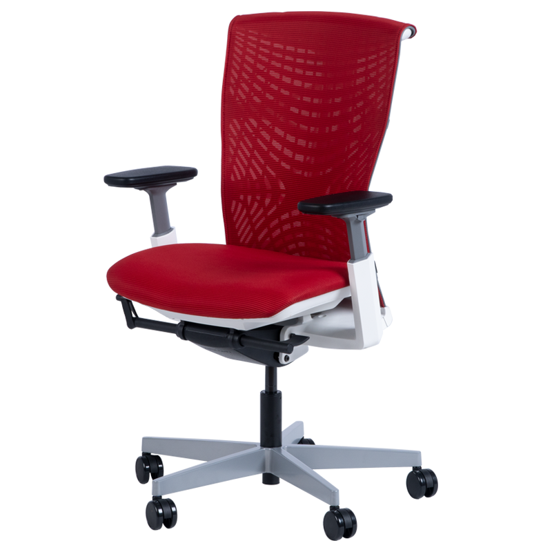 Ергономичен стол – червен