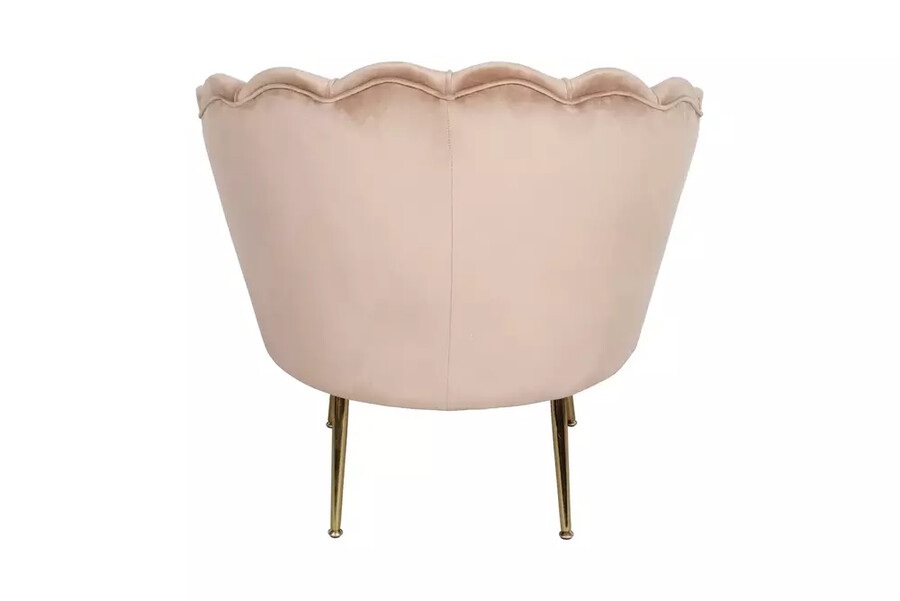 Кадифено кресло – златно/бежово 28