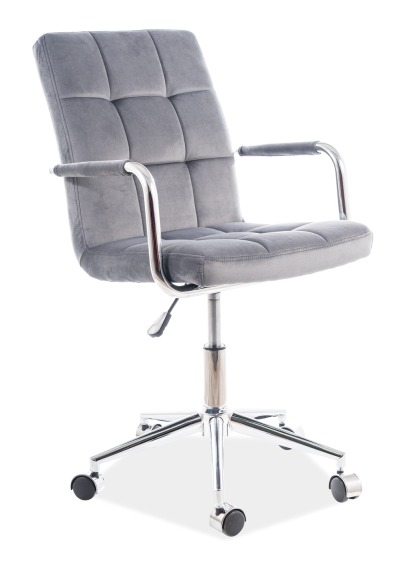 Въртящо се кресло – сиво