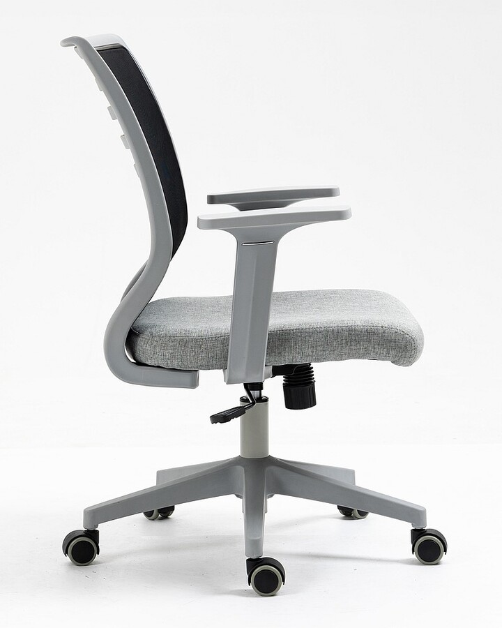 Въртящ се стол – черен/сив