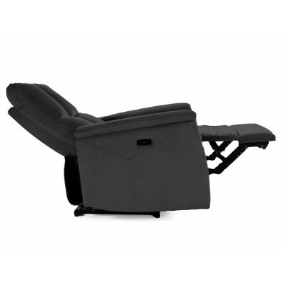 Разтегателен фотьойл - черен