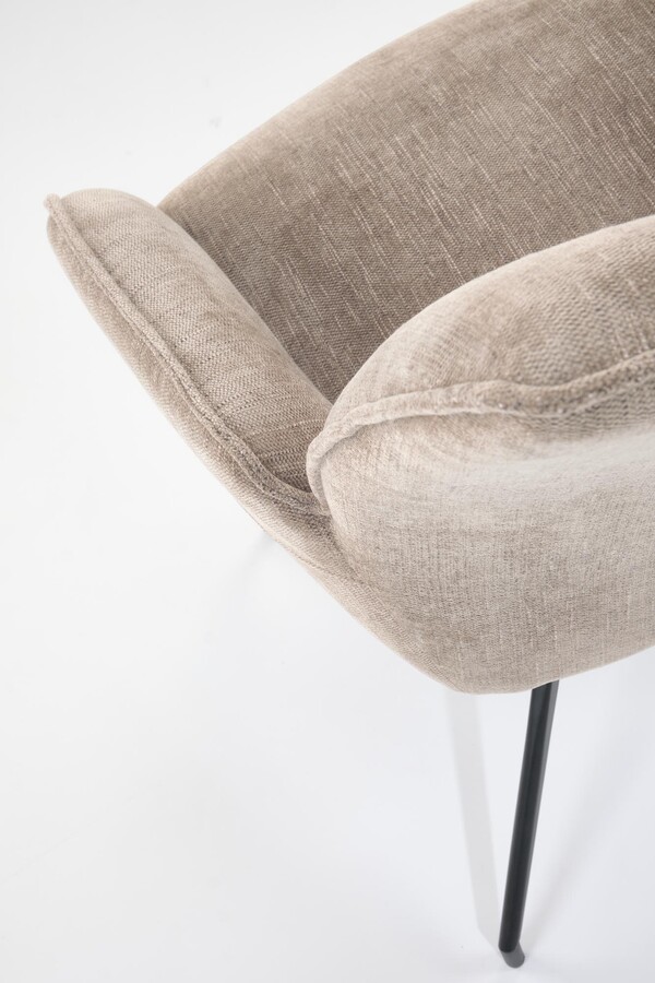 Въртящ се стол – бежов