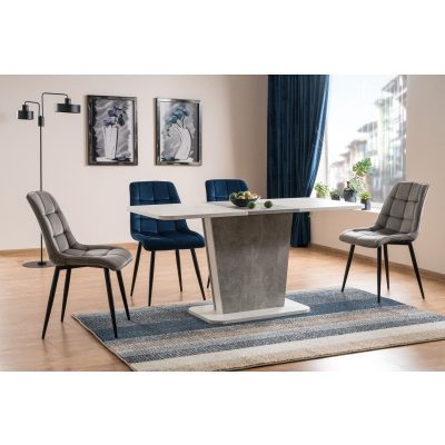 Тапициран стол - сив Bluvel 14