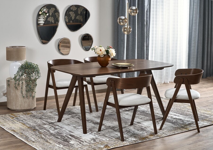 Стол – бежово/орех