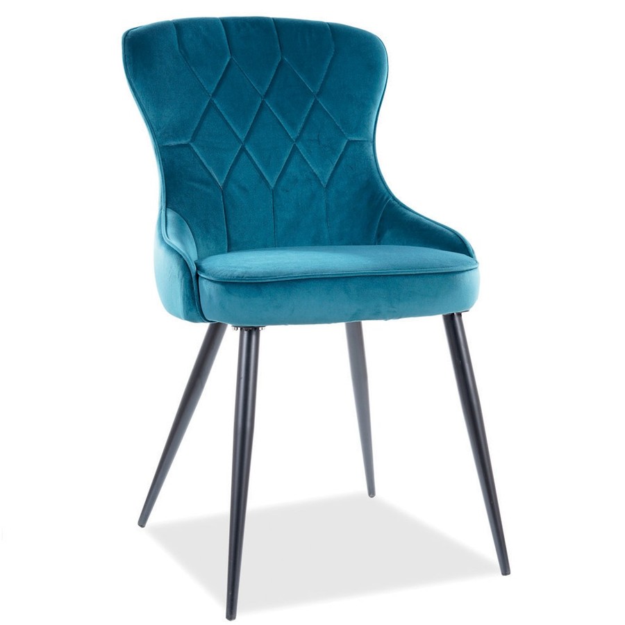 Трапезарен стол – тюркоаз