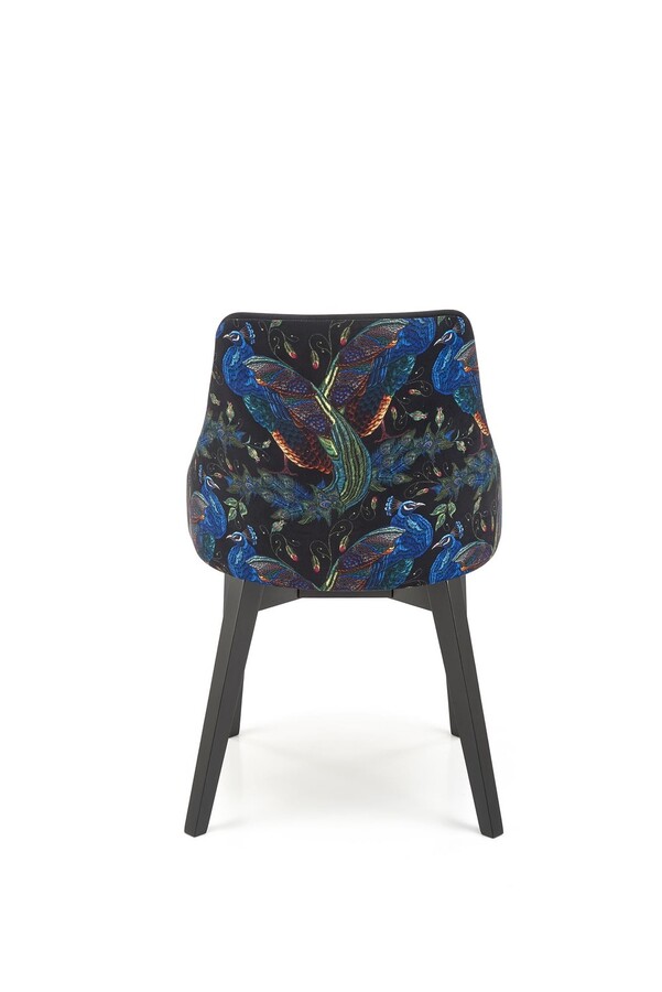 Тапициран стол – черен