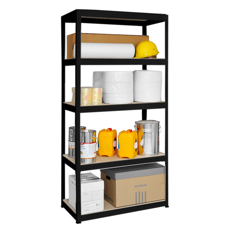 Метален стелаж – черен