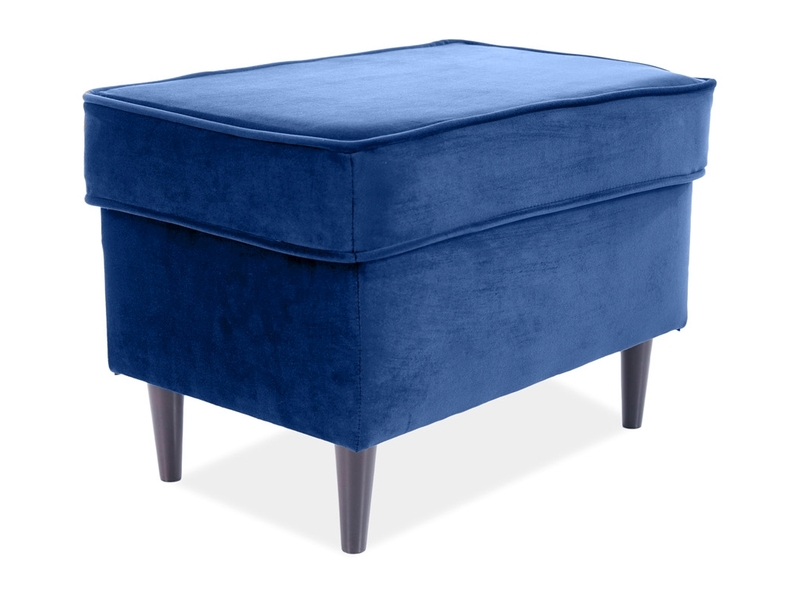 Табуретка за крака – тъмносиня